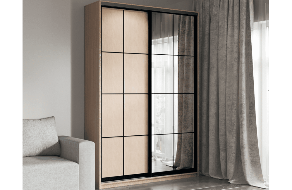 Шафа-купе "Loft" 160 см 2-дверна