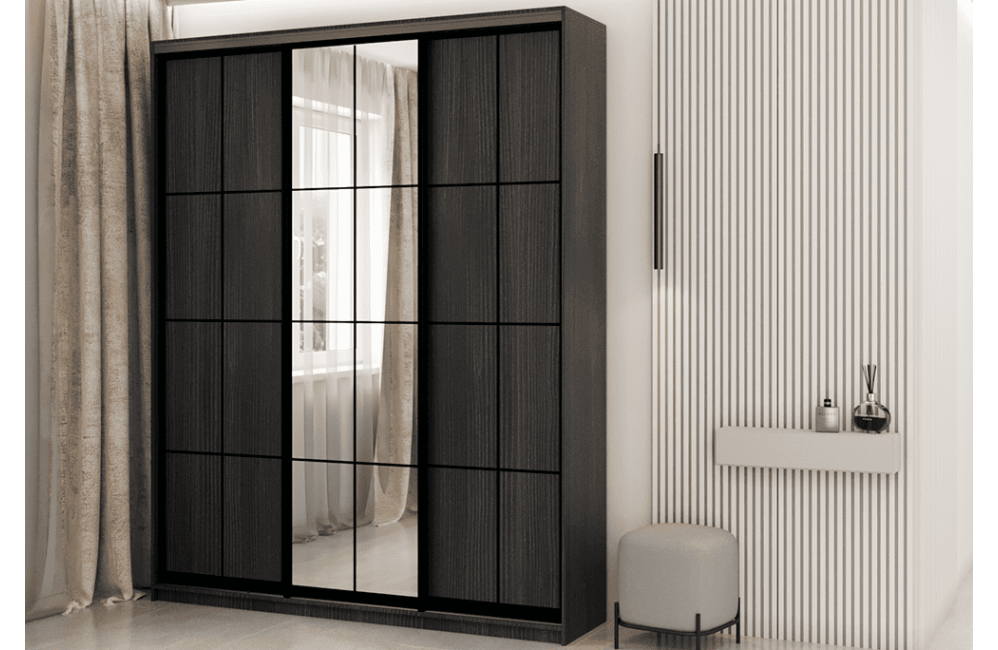 Шафа-купе "Loft" 190 см 3-дверна
