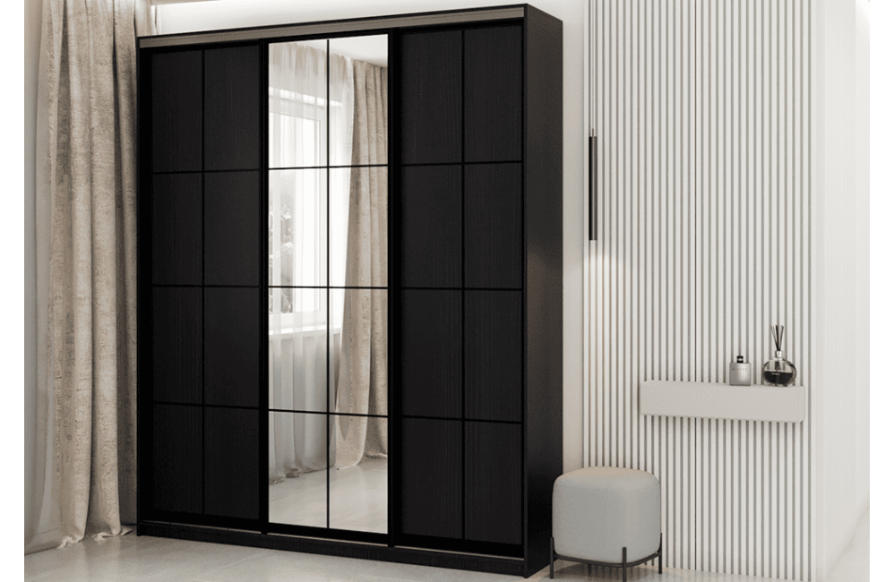 Шафа-купе "Loft" 200 см 3-дверна