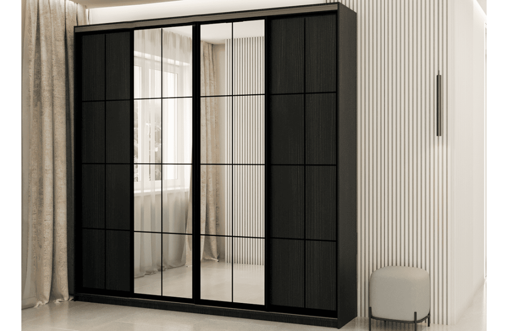 Шафа-купе "Loft" 236 см 4-дверна