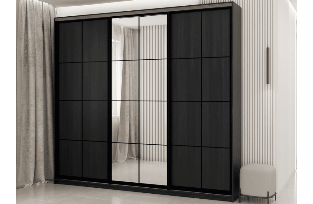 Шафа-купе "Loft" 263 см 4-дверна