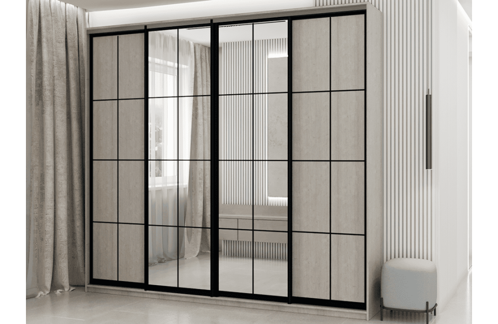 Шафа-купе "Loft" 263 см W 3-дверна
